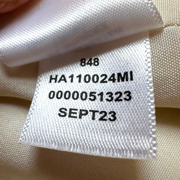 HALOGEN Womens Plus Patch Pocket Cropped Boxy Fit Jacket Ivory Size XXL - Picture 10 of 13